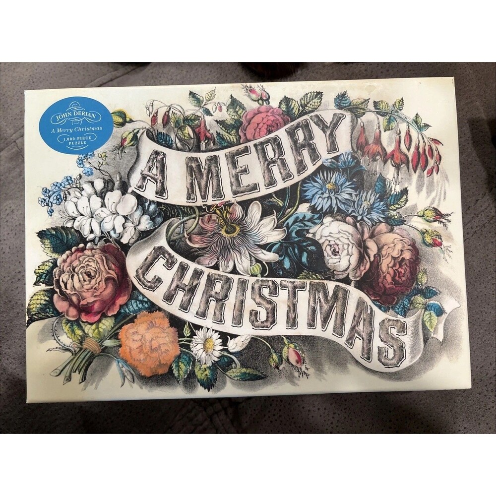 John Derian Jigsaw Puzzle : A Merry Christmas 1000-Piece Paper Goods